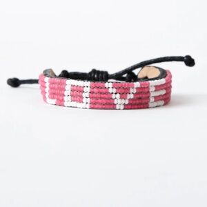 ❤️ NWT Ubuntu Life LOVE Bracelet • Adjustable, Handwoven, Beaded